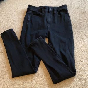 Black american eagle jeans